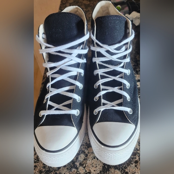 Platform high top converse - Picture 1 of 3